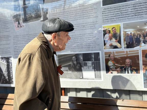 В Иркутске открыли остановочный пункт, посвященный ветерану Великой Отечественной войны
