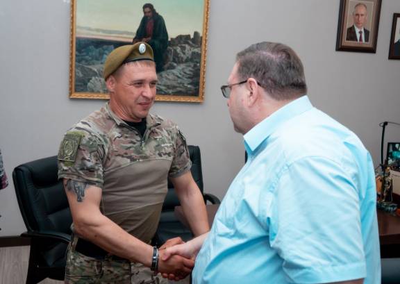 Встреча с участником СВО