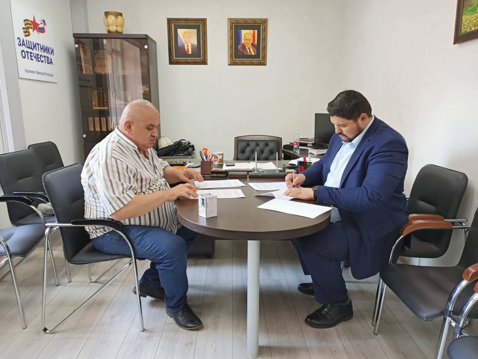 РВИО в КЧР и отделение Фонда "Защитники Отечества" подписали Соглашение о сотрудничестве