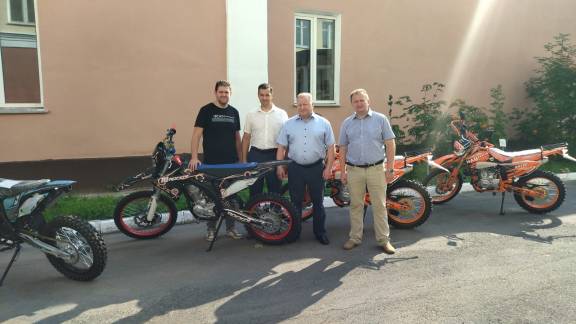 Из Орла в зону СВО отправили мотоциклы