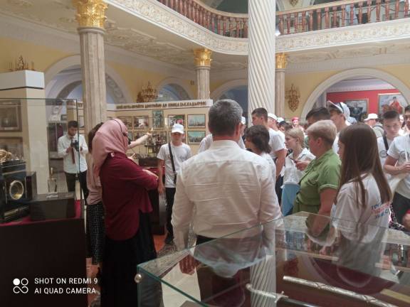В музее им. Ахмат-Хаджи Кадырова на аллее славы в г.Грозном состоялось памятное мероприятие посвященное битве на Курской дуге