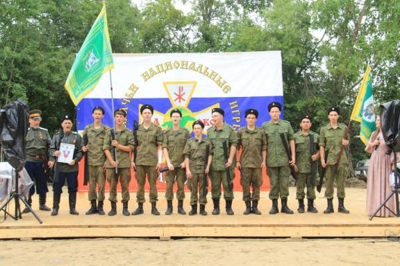 «Казачий бекет» Амурской области стал призером Межрегиональных детских национальных казачьих игр «Атаманец 2024»