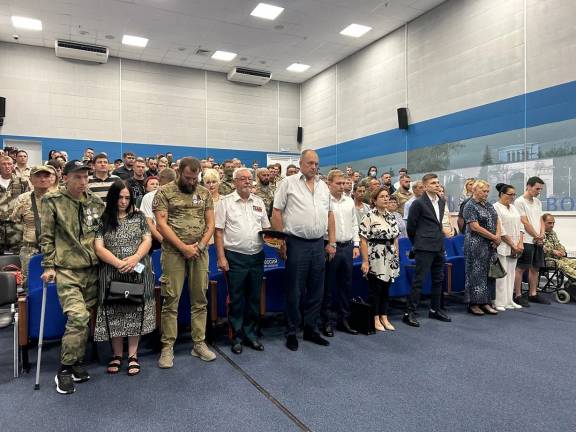 Председатель РО РВИО СК  принял участие в церемонии вручения удостоверений ветеранам боевых действий