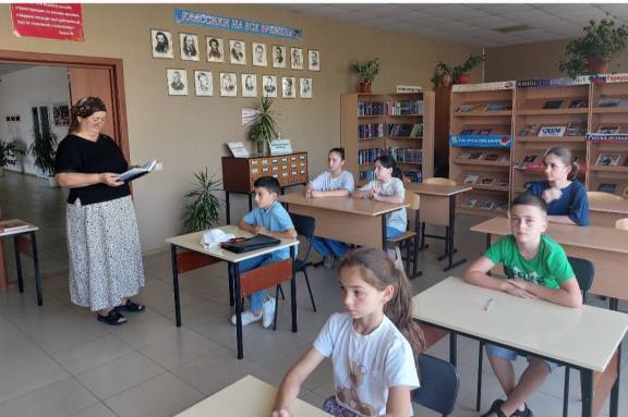 1 августа Городская библиотека №1 г.о.Баксан провела информационный час «Последняя война Российской империи».