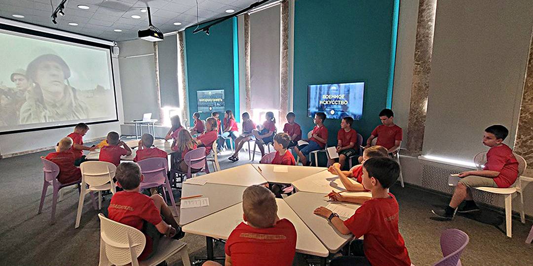 В летнем лагере Музея Г. К. Жукова прошёл урок мужества