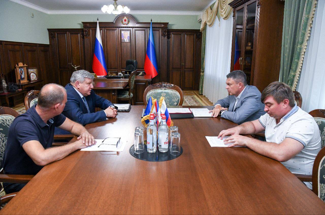 Николай Овсиенко встретился с Главами Луганской и Донецкой Народных Республик