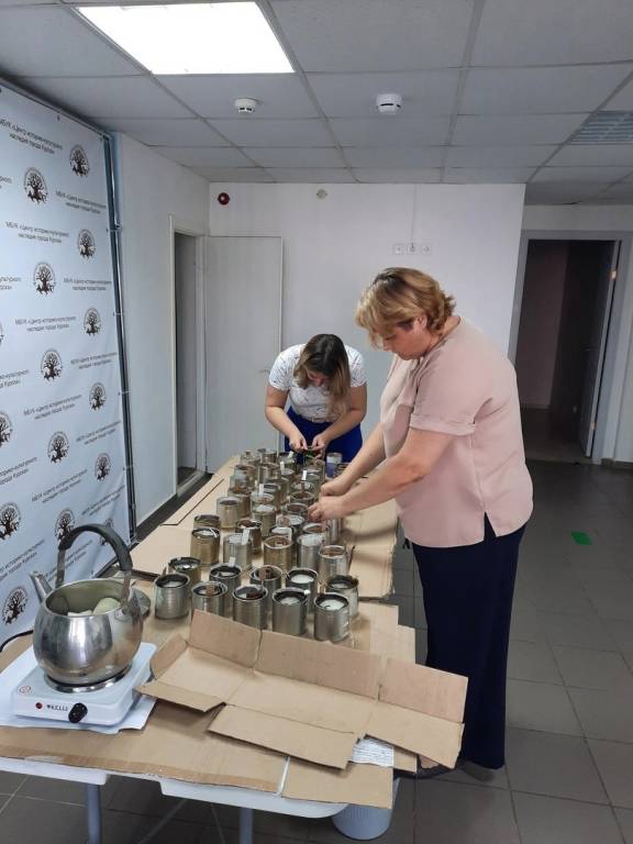 Сотрудники Центра историко-культурного наследия города Курска продолжают помогать землякам, эвакуированным из приграничья.