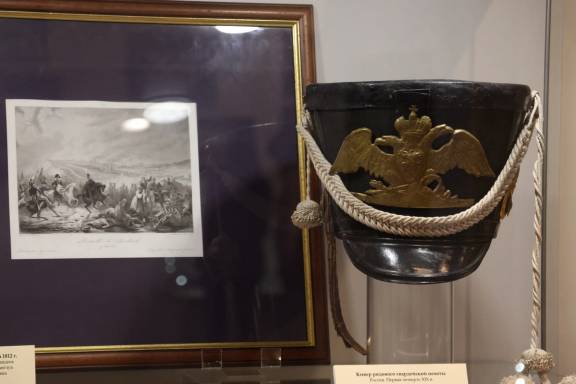 В Калининграде открылась выставка «1812-1814 гг. Победный путь русской армии от Москвы до Парижа» из фондов Государственного Бородинского военно-исторического музея-заповедника.