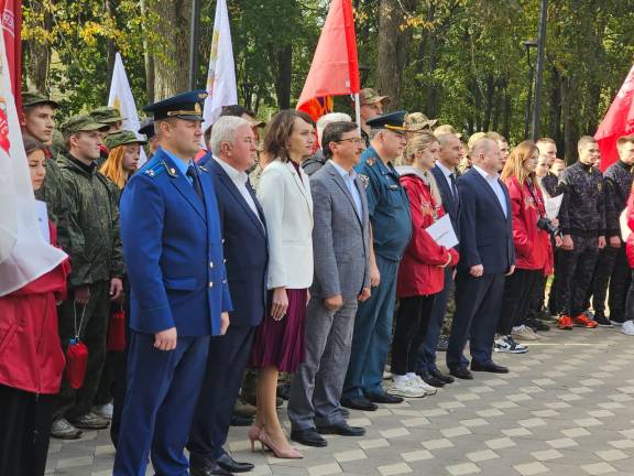 На  Орловщине   проходит патриотический слет Президентской академии «Путь героя»