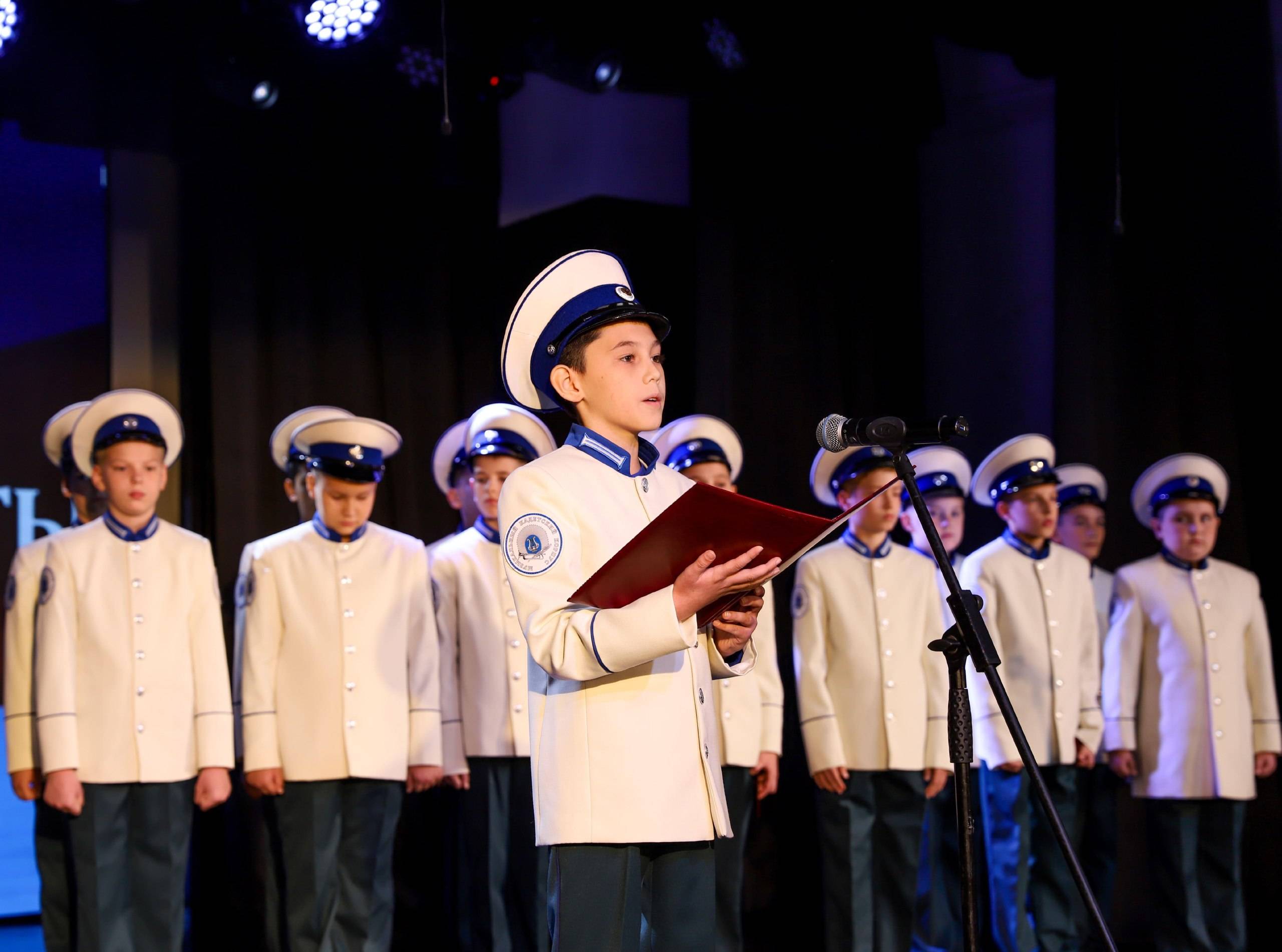 Посвящение в кадеты в Музыкальном кадетском корпусе им. А. Невского