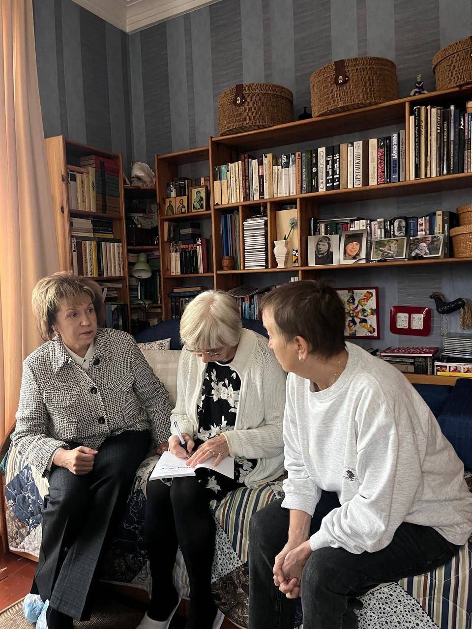 Председатель ТРО РВИО встретилась с Элеонорой Дюпуй