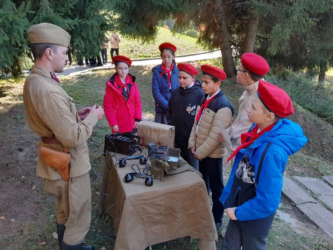 В ВИМ «Ильинские рубежи» состоялся военно-исторический праздник «Красные юнкера», посвященный подвигу Подольских курсантов.