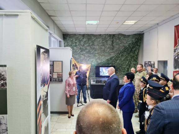 При поддержке РВИО в Курске открылась выставка «Курская битва: 50 дней единства и мужества»