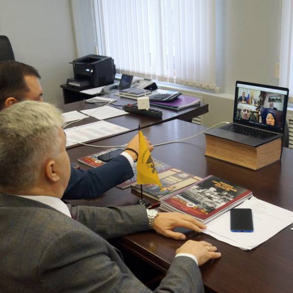 В Правительстве области в режиме ВКС состоялось совещание с участием Н.П. Овсиенко