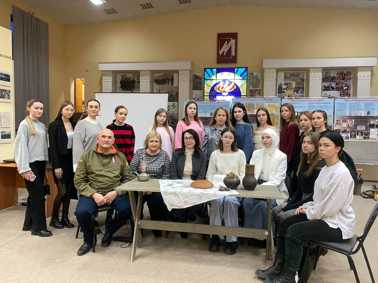 В Музее истории Мордовского университета открылась выставка «Рубежи памяти»