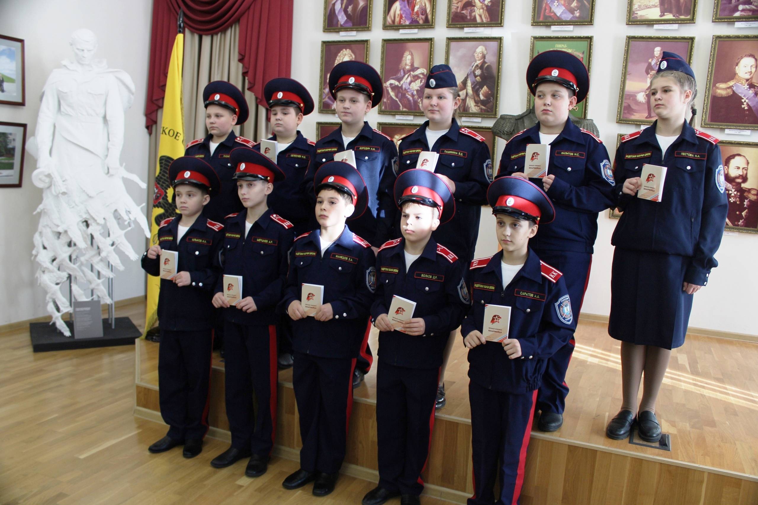 Посвящение в ряды Военно-патриотического движения "Юнармия" Тамбов