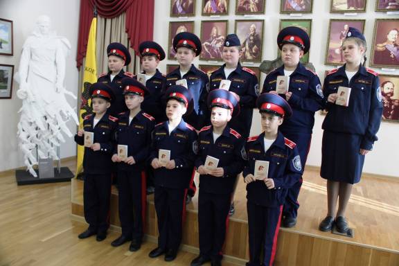 Посвящение в ряды Военно-патриотического движения "Юнармия" Тамбов