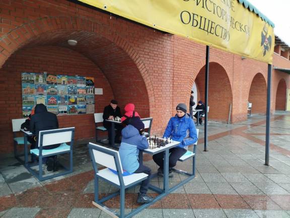 2 ноября, в Йошкар-Оле состоялось открытие Шахматного клуба Российского военно-исторического общества в Царевококшайском Кремле