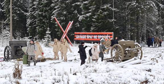 «Батарея славы» открыла огонь на Юрьевском рубеже