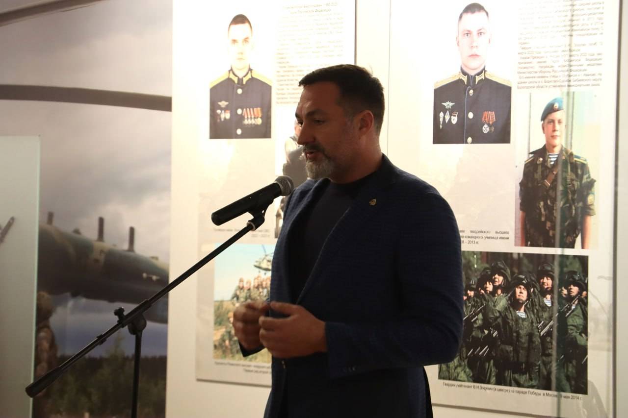 Выставка "Быть Героем- жить вечно" открылась в Вологде