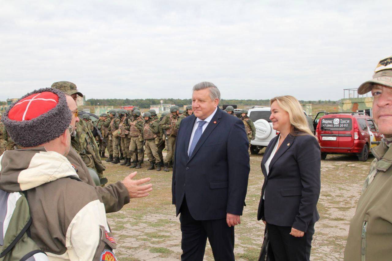 Николай Павлович Овсиенко посетил военно-полевые сборы отряда БАРС-15 «Ермак»