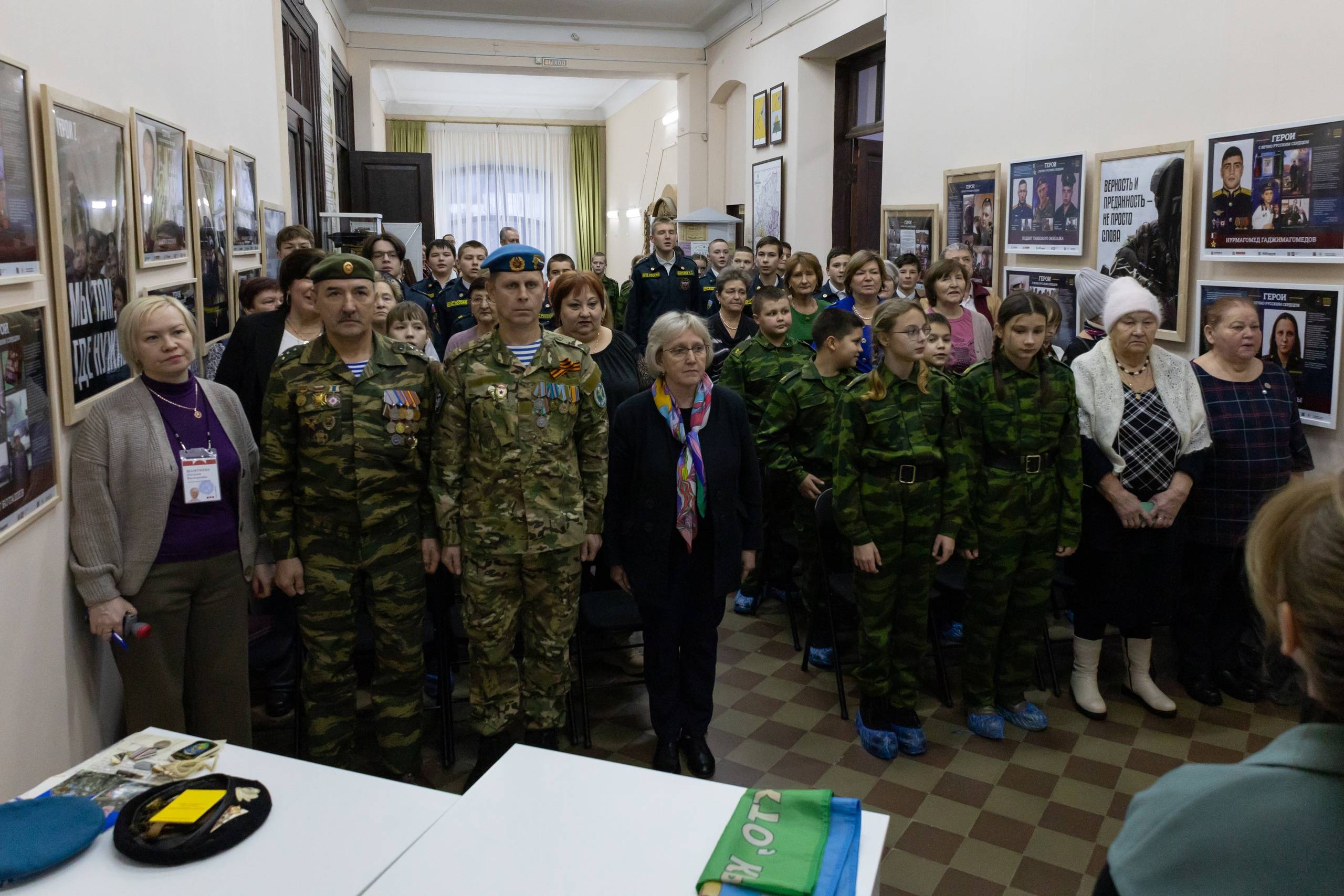 В Сарапуле прошла встреча «В жизни всегда есть место подвигу»