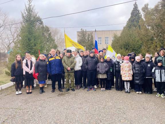 «Колокола нашей памяти»: урок мужества для школьников от Местного отделения РО РВИО СК в Изобильненском муниципальном округе