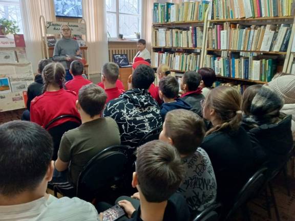 Урок памяти, посвященный 83-й годовщине со дня освобождения села Ильинское от немецко-фашистских захватчиков