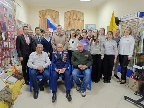 «Воины-интернационалисты, наши земляки»: урок мужества для школьников от РО РВИО СК