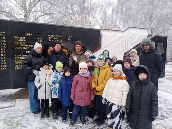 "Открытый урок мужества" для учеников Мариинской гимназии