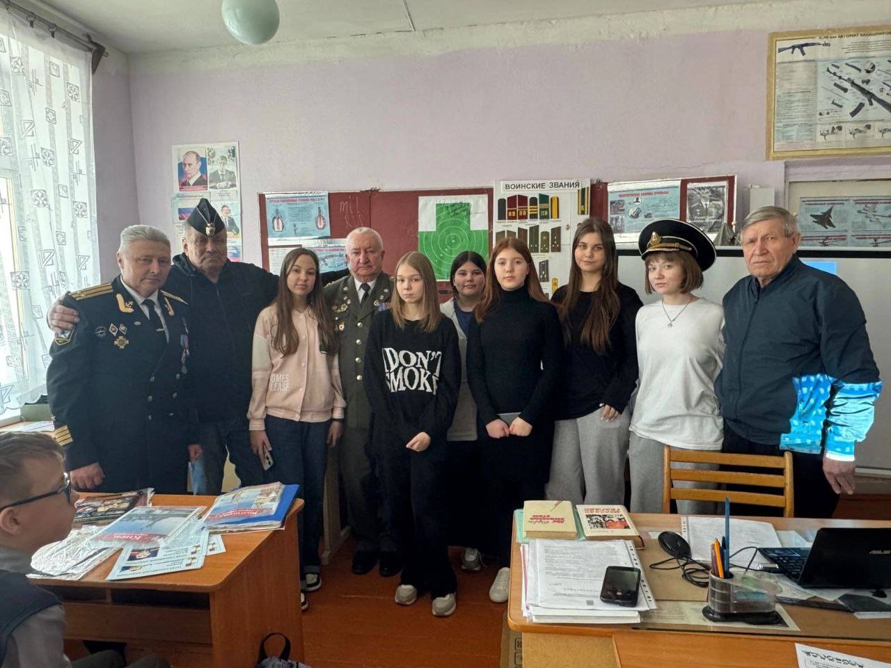 "Уроки мужества" в Цильнинском районе Ульяновской области