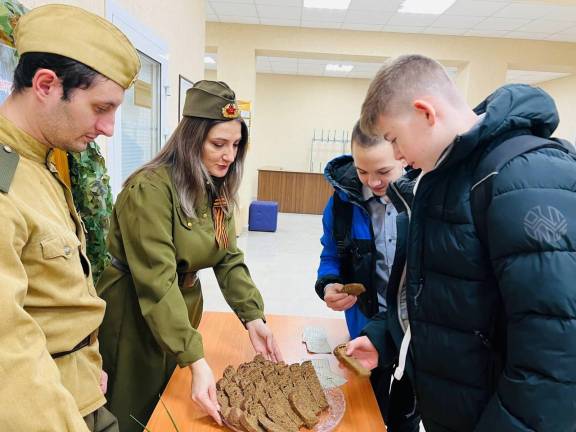Всероссийская акция «Блокадный хлеб»
