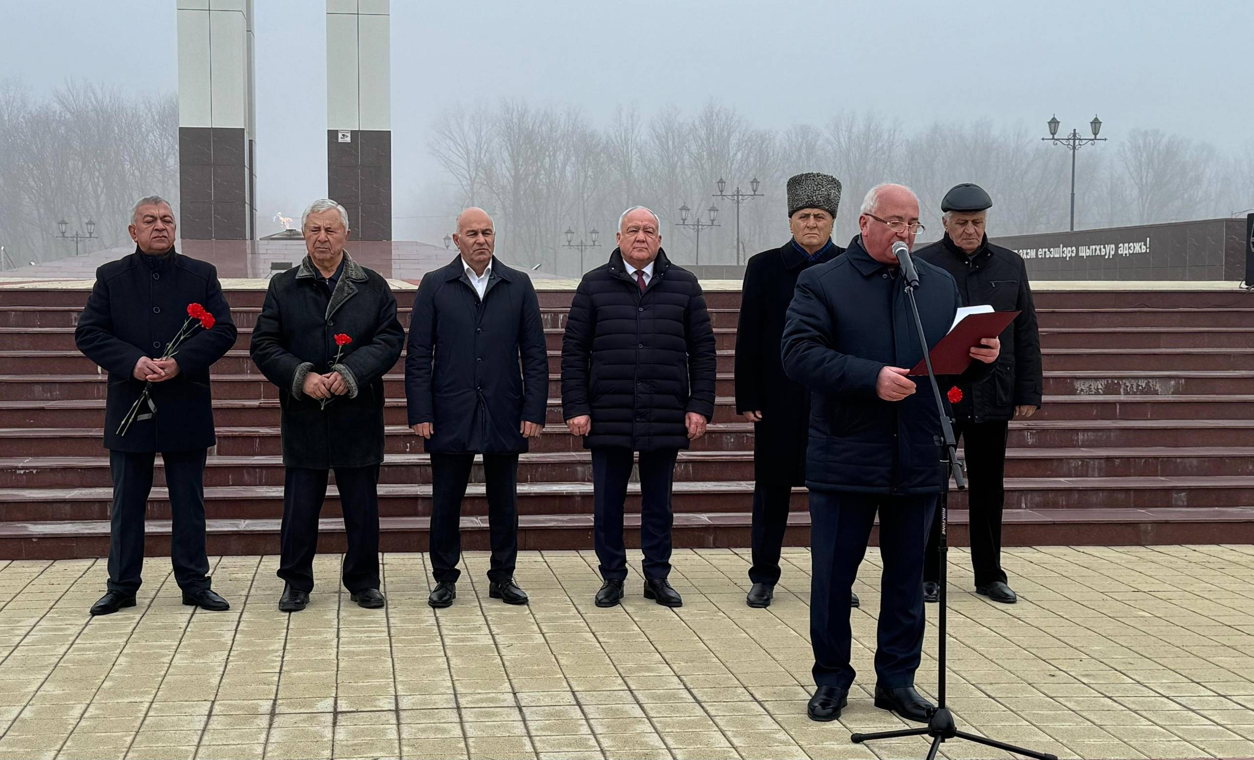 Митинг, посвященный Международному дню памяти жертв Холокоста и Дню полного освобождения Ленинграда от фашистской блокады