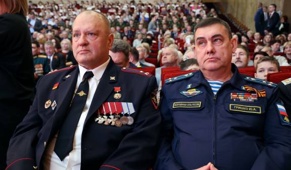 Председатель и члены РО РВИО СК приняли участие в торжественных мероприятиях по случаю Дня защитника Отечества и завершения Месячника оборонно-массовой работы