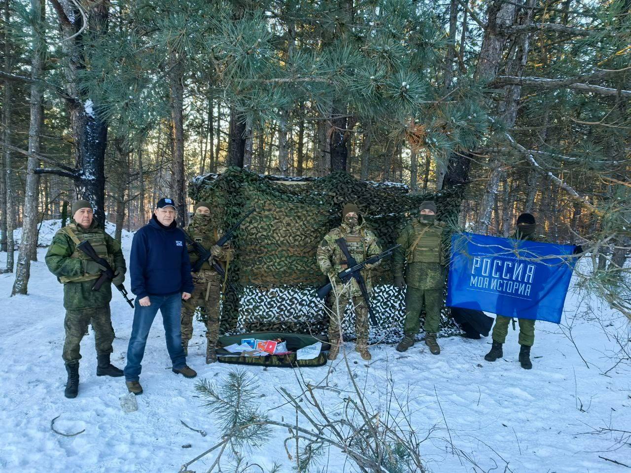 Новосибирское Региональное отделение РВИО в Новосибирской области передали ружья бойцам СВО