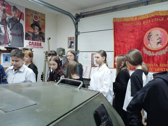 "Урок мужества" в МБОУ «Средняя школа №2 города Димитровграда Ульяновской области»