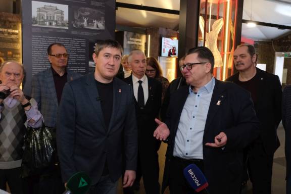 Открытие новых экспозиций на выставке-форуме «Мы защищаем свой родной дом» в Перми