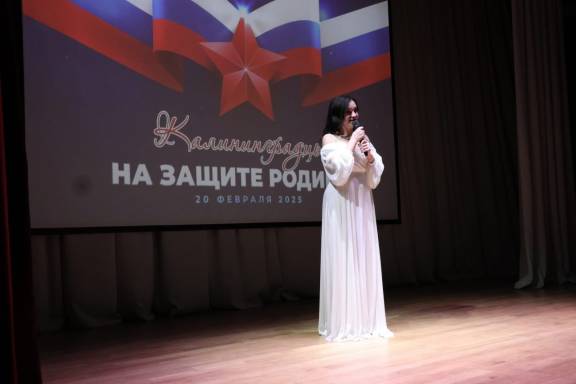 В Калининграде военнослужащие войск Росгвардии и члены их семей, при содействии регионального отделения РВИО, посетили праздничный концерт.