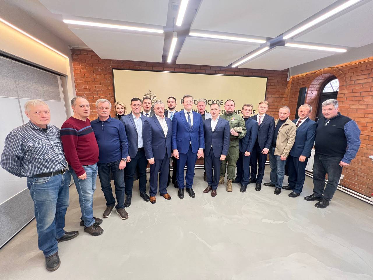 15.03.2025 г. встреча Председателя Российского военно-исторического общества В.Р. Мединского с активом РВИО в Нижегородской области
