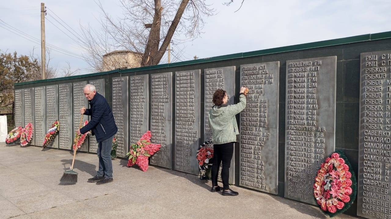 «Чистая память»: акции и мероприятия Местного отделения РО РВИО СК в Грачёвском муниципальном округе