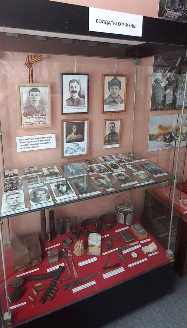 Выставка «Солдаты Отчизны»