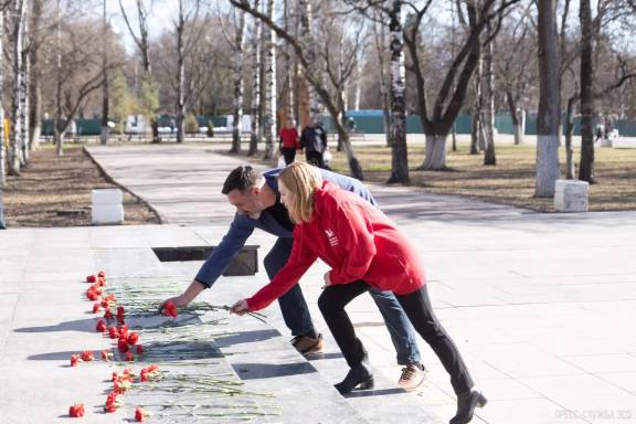 Открытие Вахты Памяти в Вологодской области