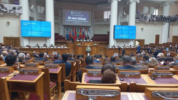 Делегация Санкт-Петербургского регионального отделения РВИО приняла участие в торжественном заседании Межпарламентской Ассамблеи государств – участников Содружества Независимых Государств