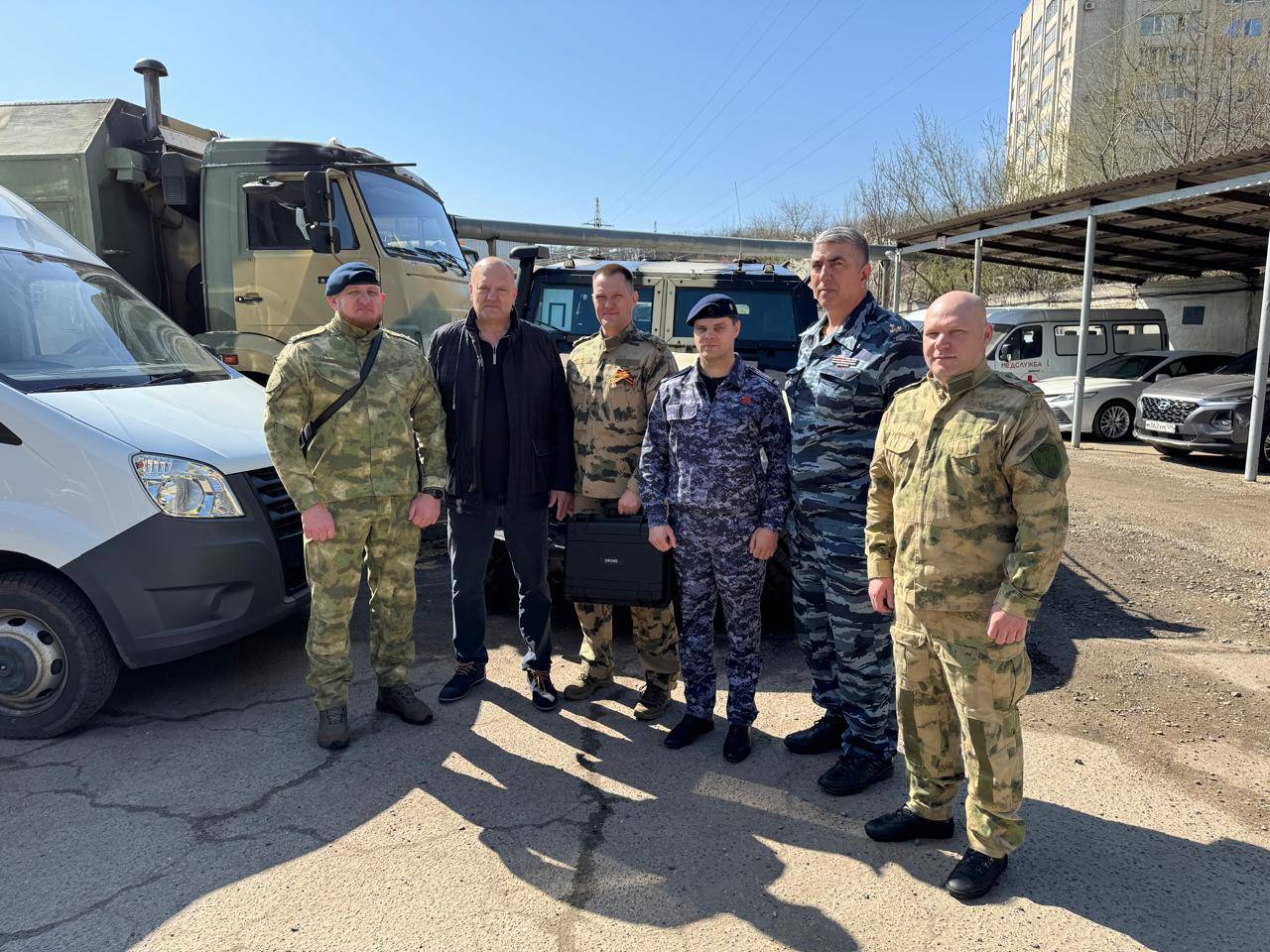 Председатель РО РВИО СК поздравил с годовщиной создания ставропольский отряд СОБР «Зверобой»