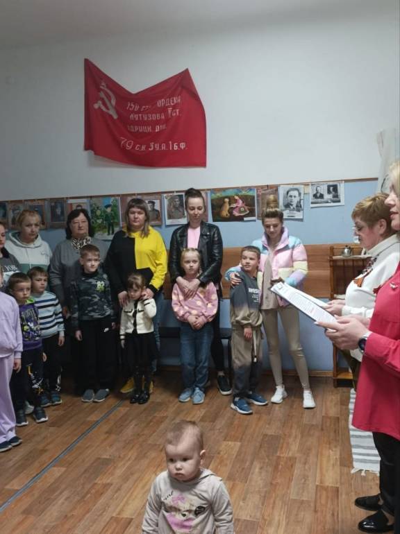 Активисты РВИО провели митинг памяти павших, посвященный 80-летию Победы в Великой Отечественной войне