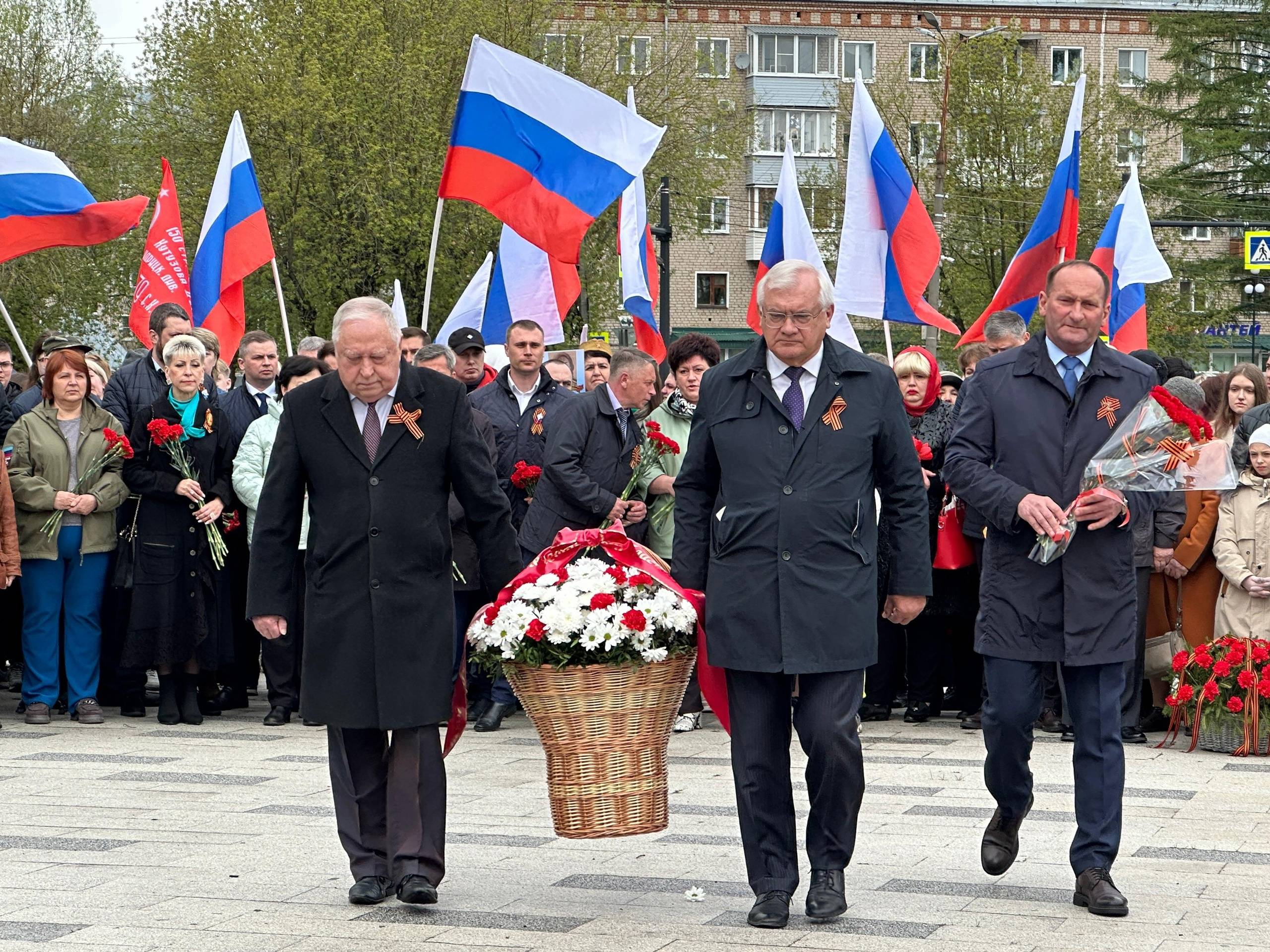 Митинг на кануне 9 мая