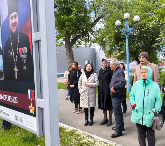 В столице Хакасии открылась выставка «Герои и подвиги» Российского военно-исторического общества