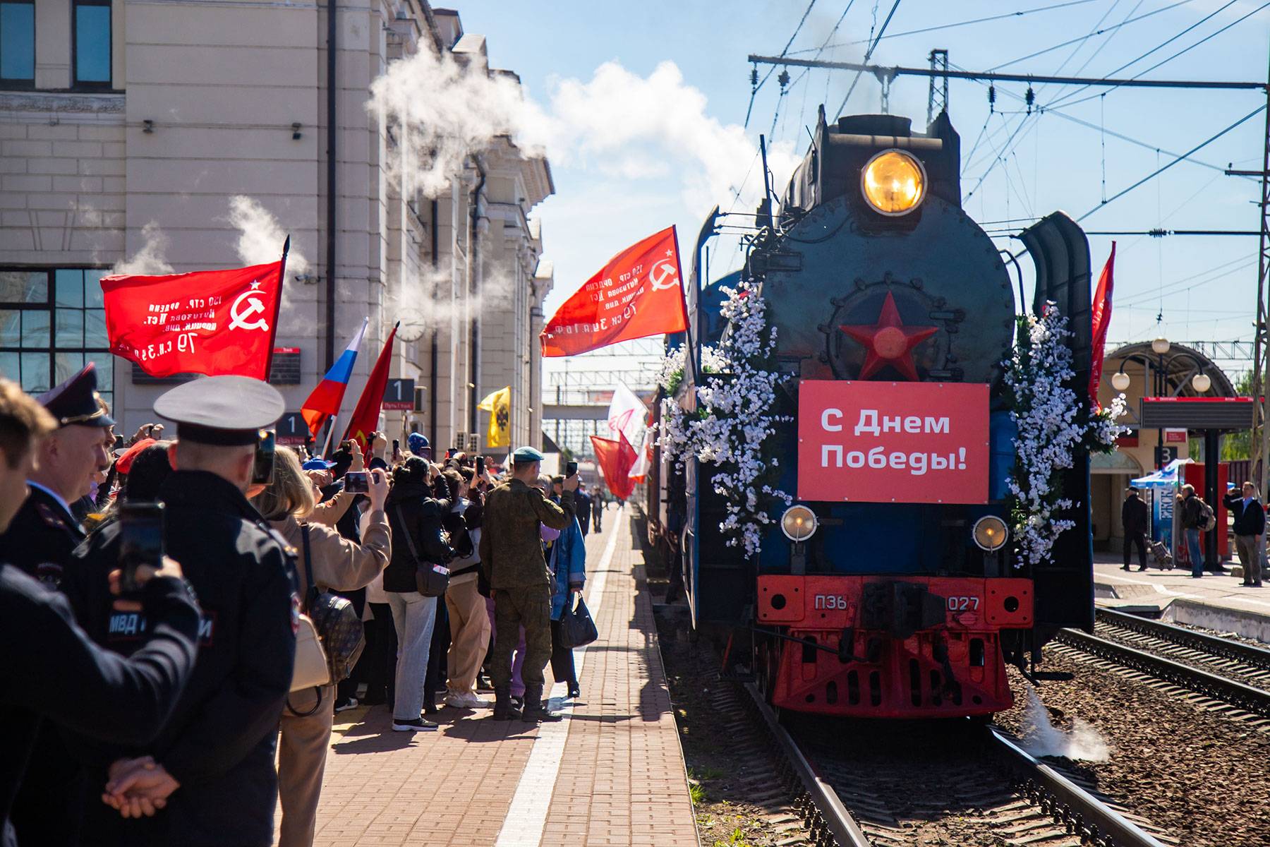 В Тульской области состоялась традиционная военно-патриотическая акция «Поезда Памяти»