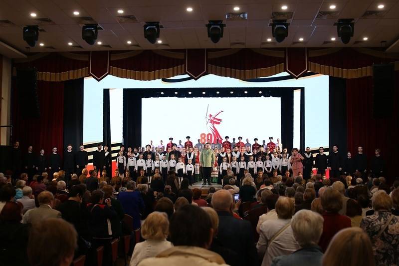 Праздничный концерт в преддверии Дня Победы прошел для жителей Краснодарского края