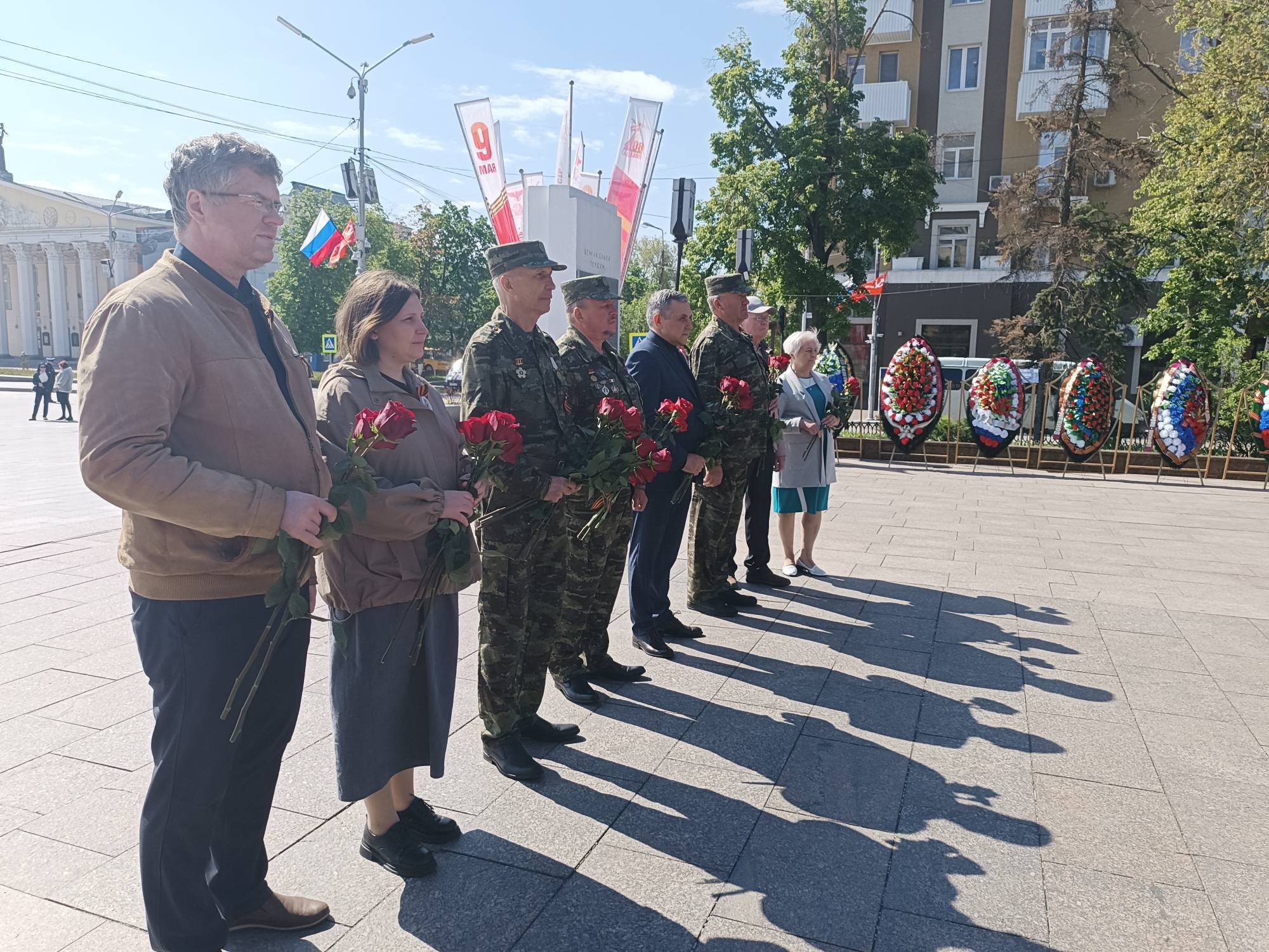 Актив Белгородского отделения РВИО принял участие в патриотической акции "Волна памяти"